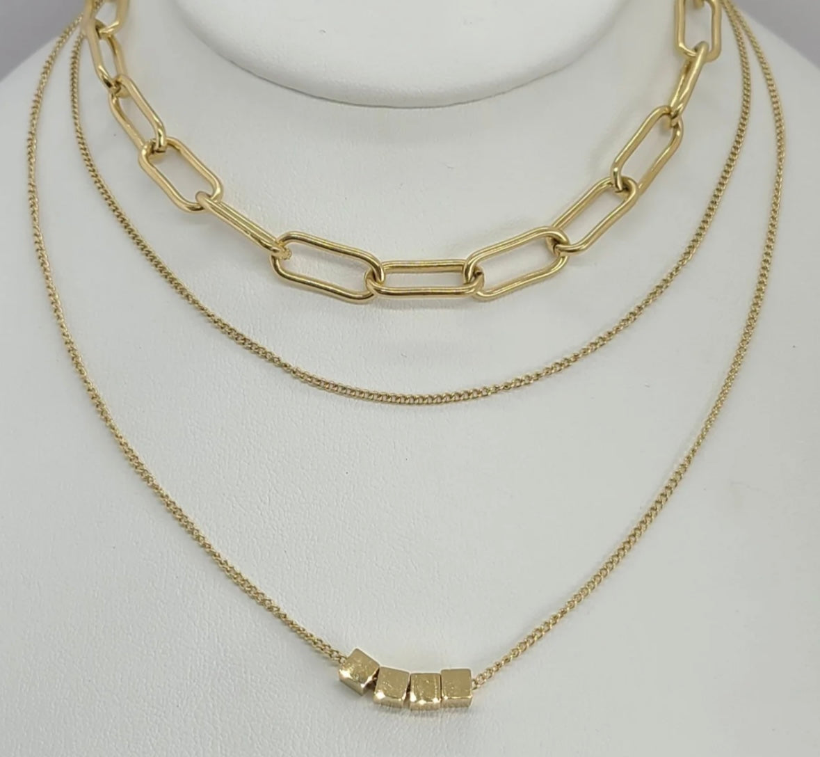 ✨ Golden Harmony Layered Necklace ✨