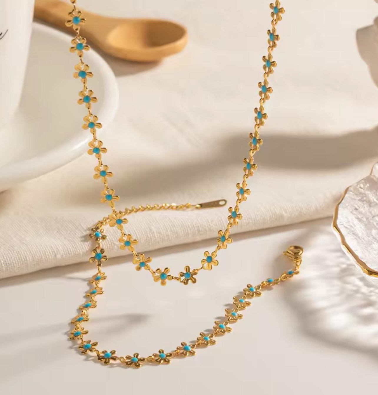 Blue Margarita Necklace