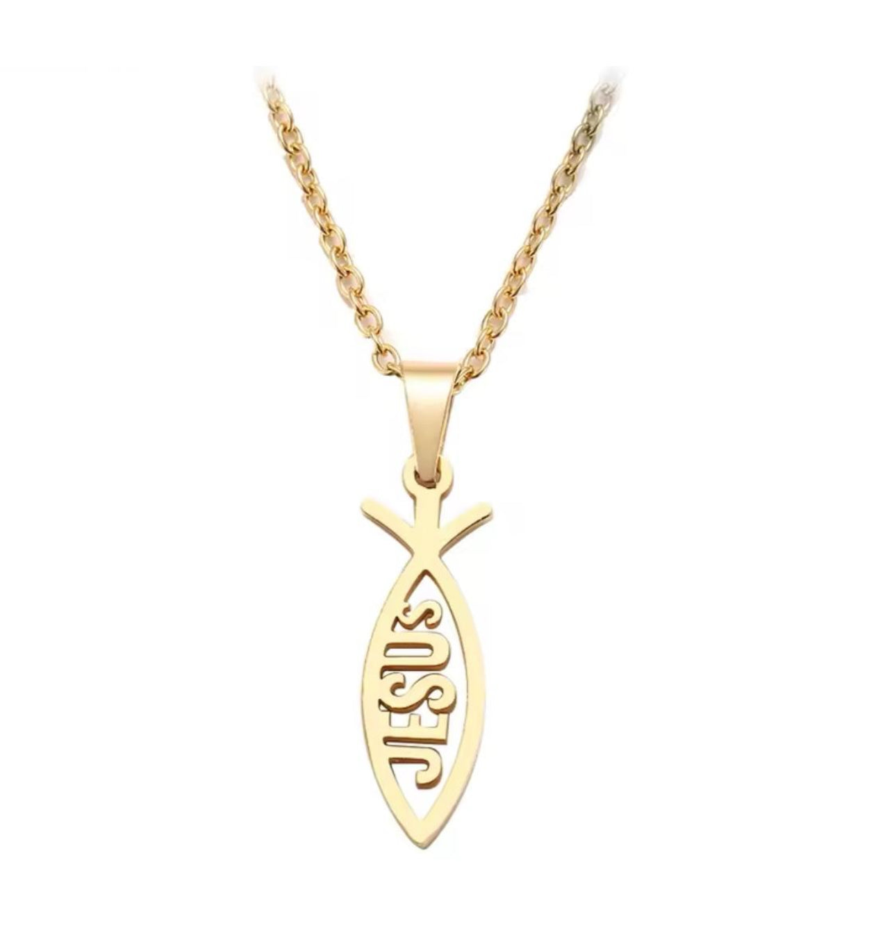 Jesús Charm necklace