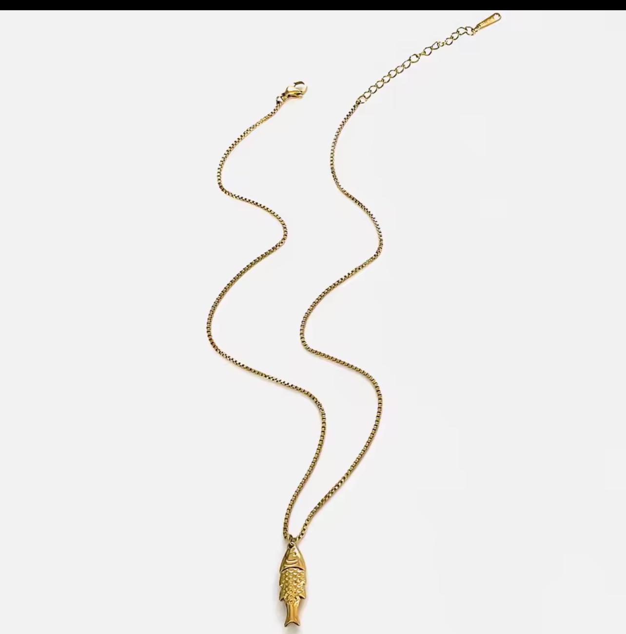 Fish Pendant Necklace