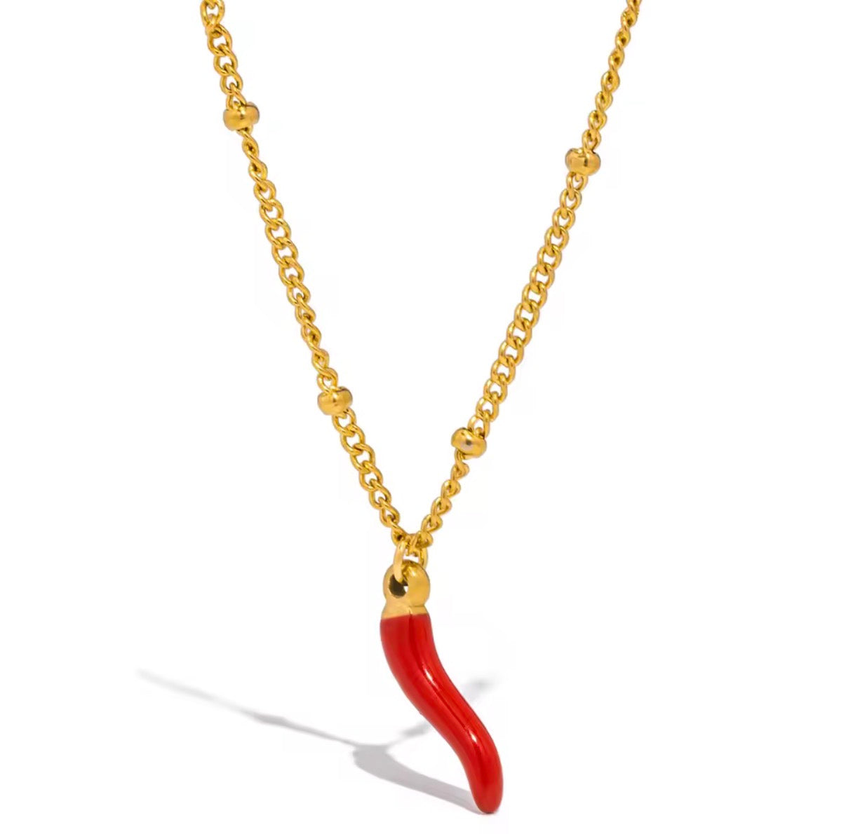 Red Chili Pepper Necklace