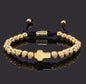 Cross titanium men bracelet