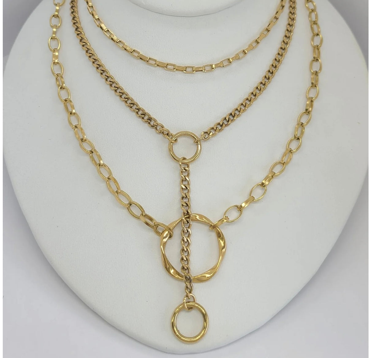 ✨ Golden Empire Layered Necklace ✨