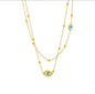 Evil Eye Layered Necklace