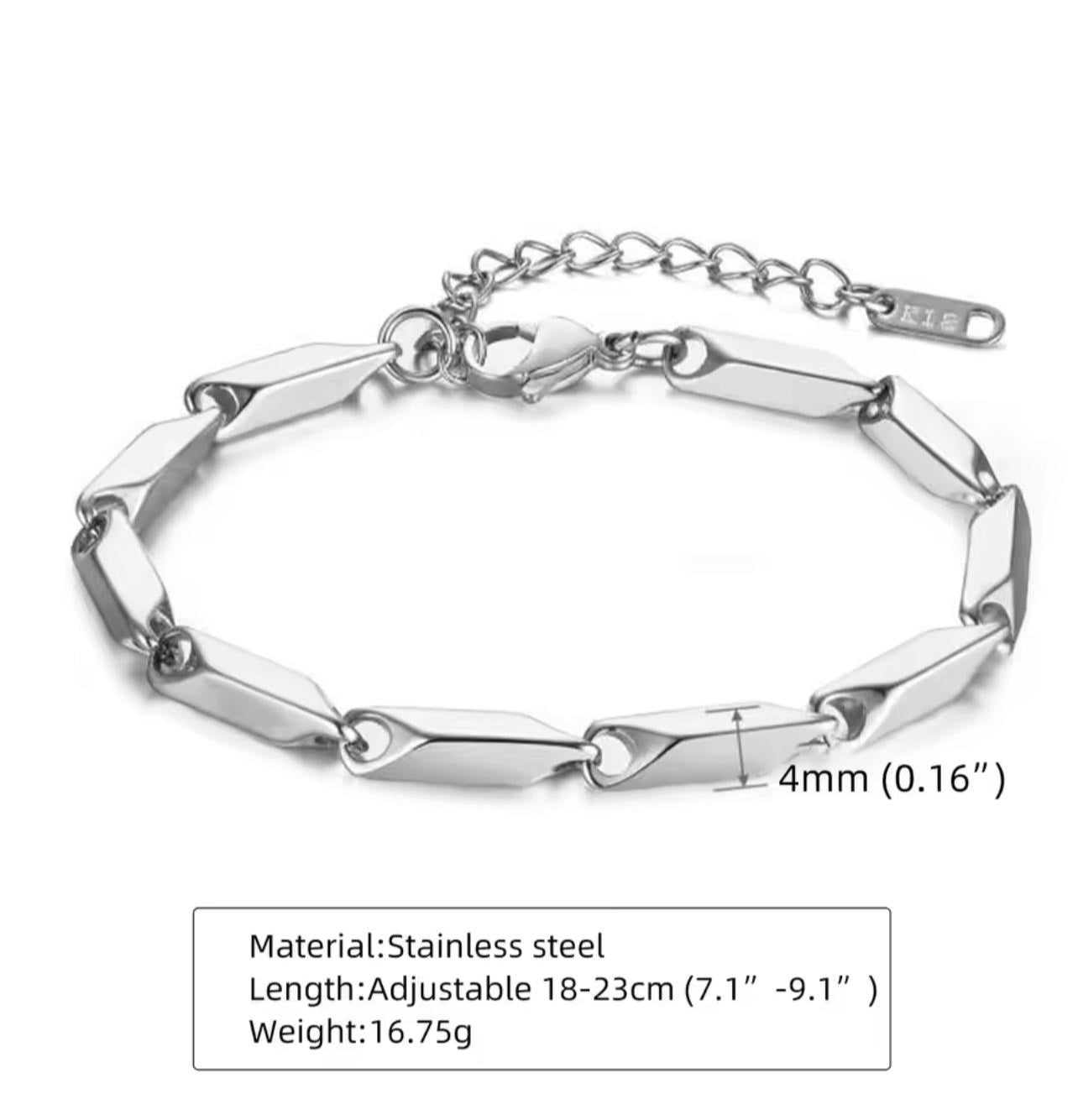 Lukas stainless steel men bracelet