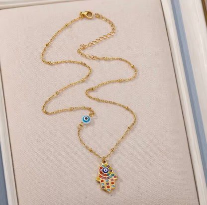 Mystic Protection Necklace 🧿✨