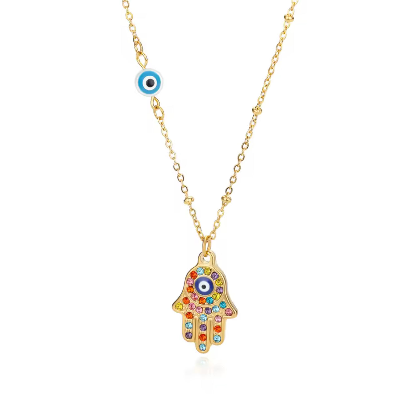 Mystic Protection Necklace 🧿✨