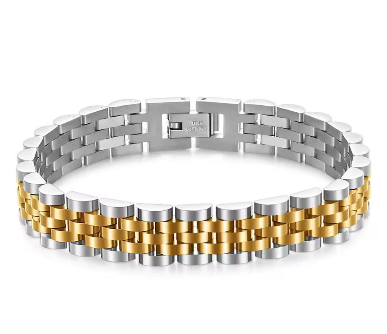 Titanium watch bracelet men