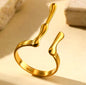 Golden Drops Ring