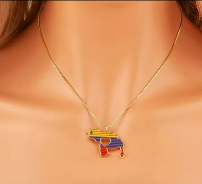 Venezuelan Pendant Necklace