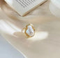 Baroque Pearl Statement Ring