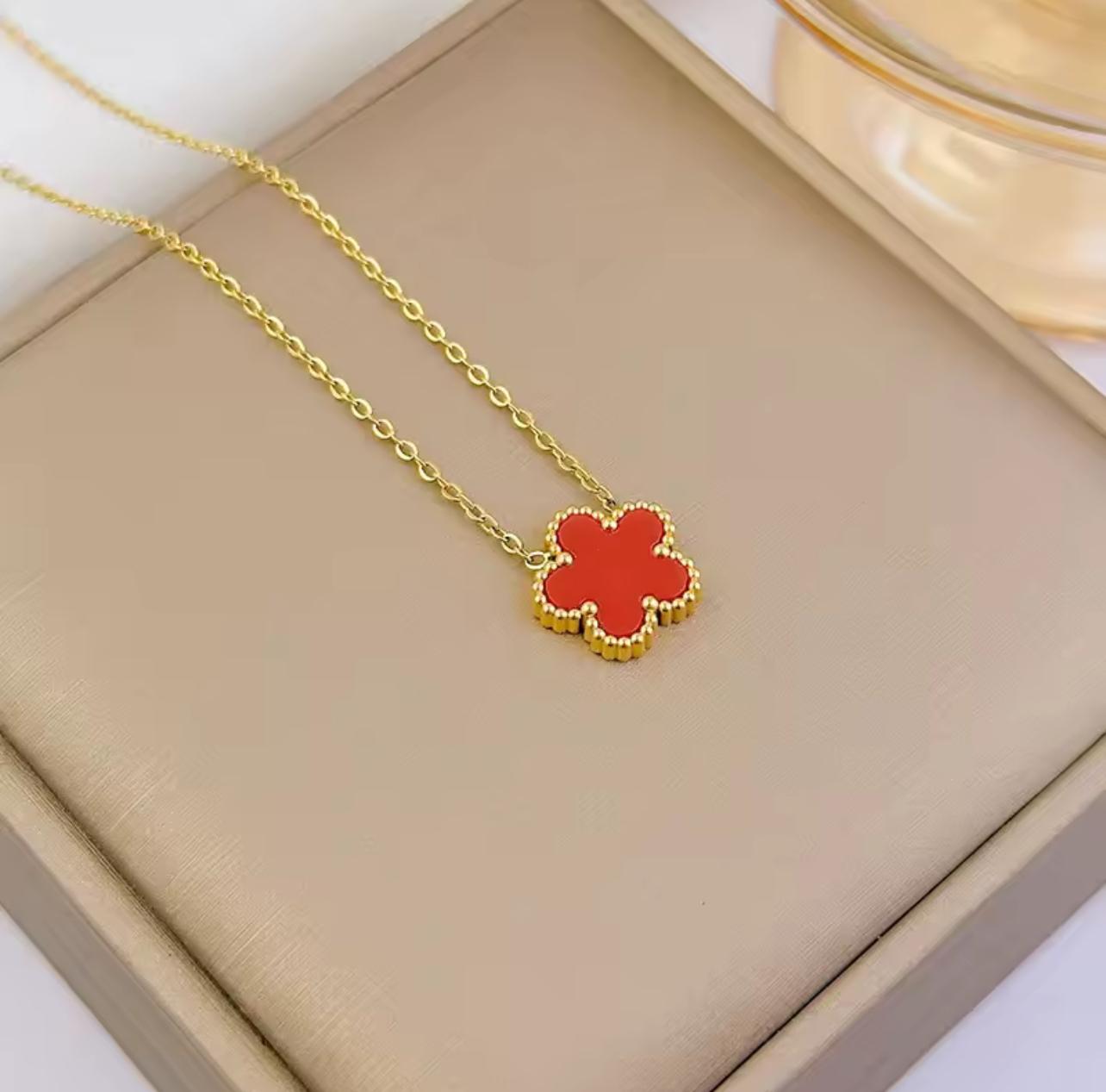Clover Charm Necklace
