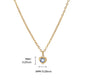 Minimalist Heart Pendant Necklaces