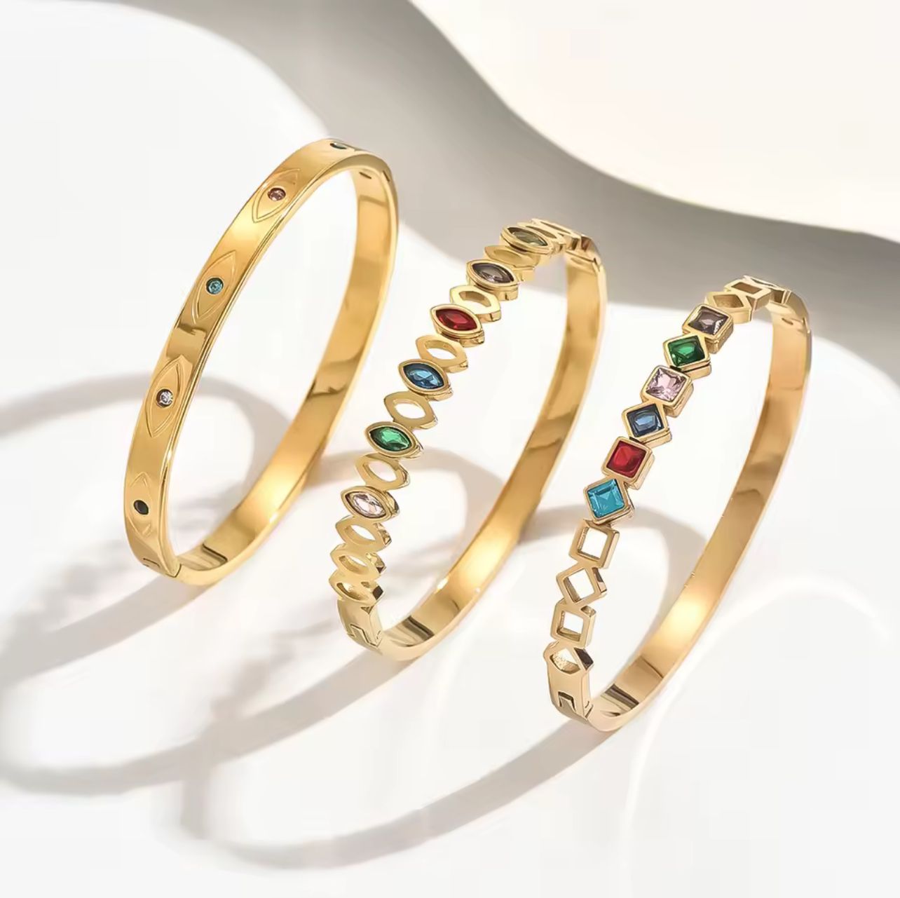 Eternal Mirage Bangles Set